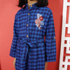 Flannel Check Top(M-9)