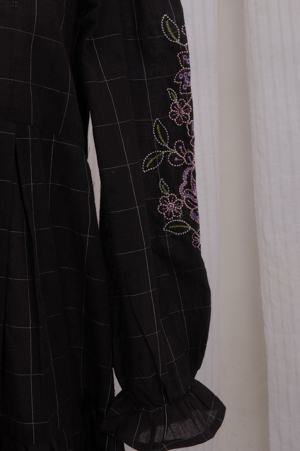 Long Maxi Top Black