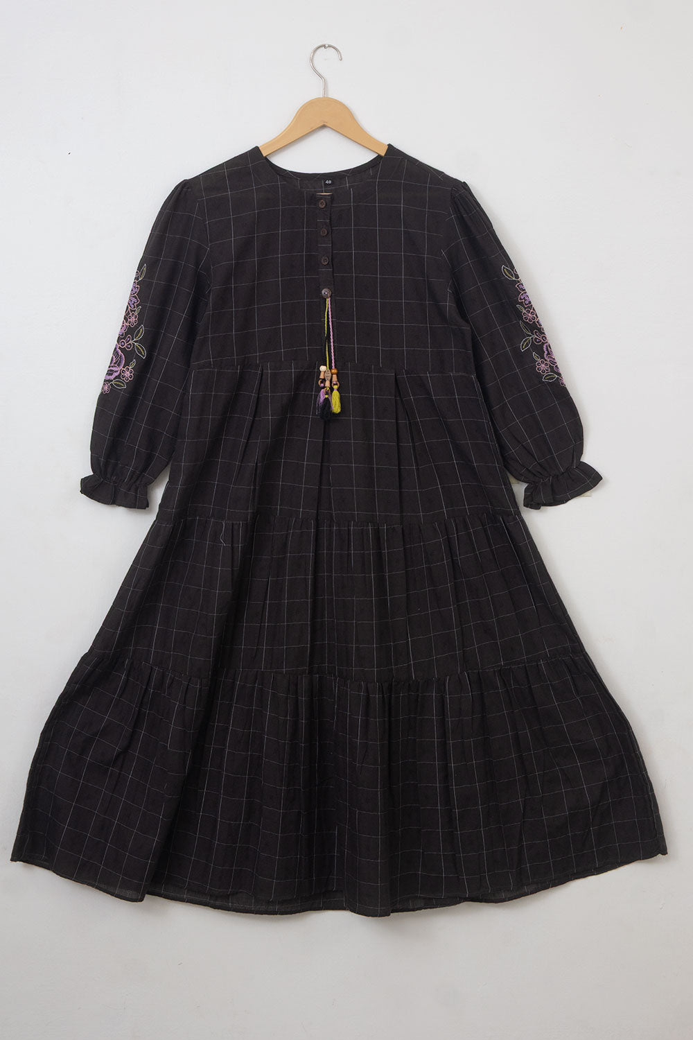 Long Maxi Top Black