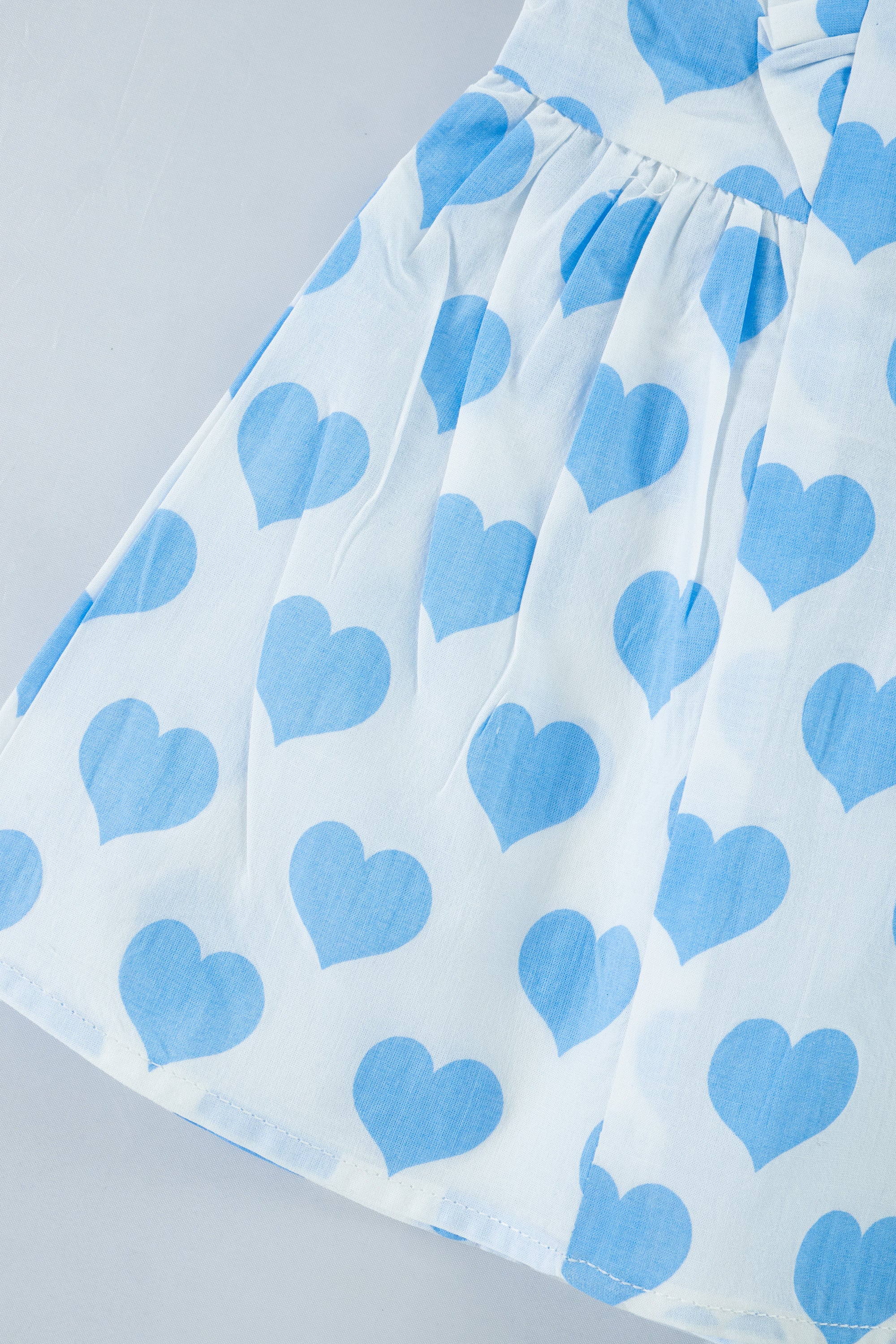 Blue Heart Bloom Baby Set