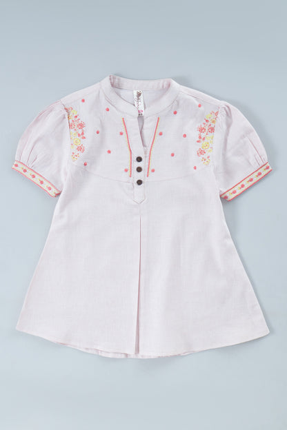 Blush Bloom Striped Set