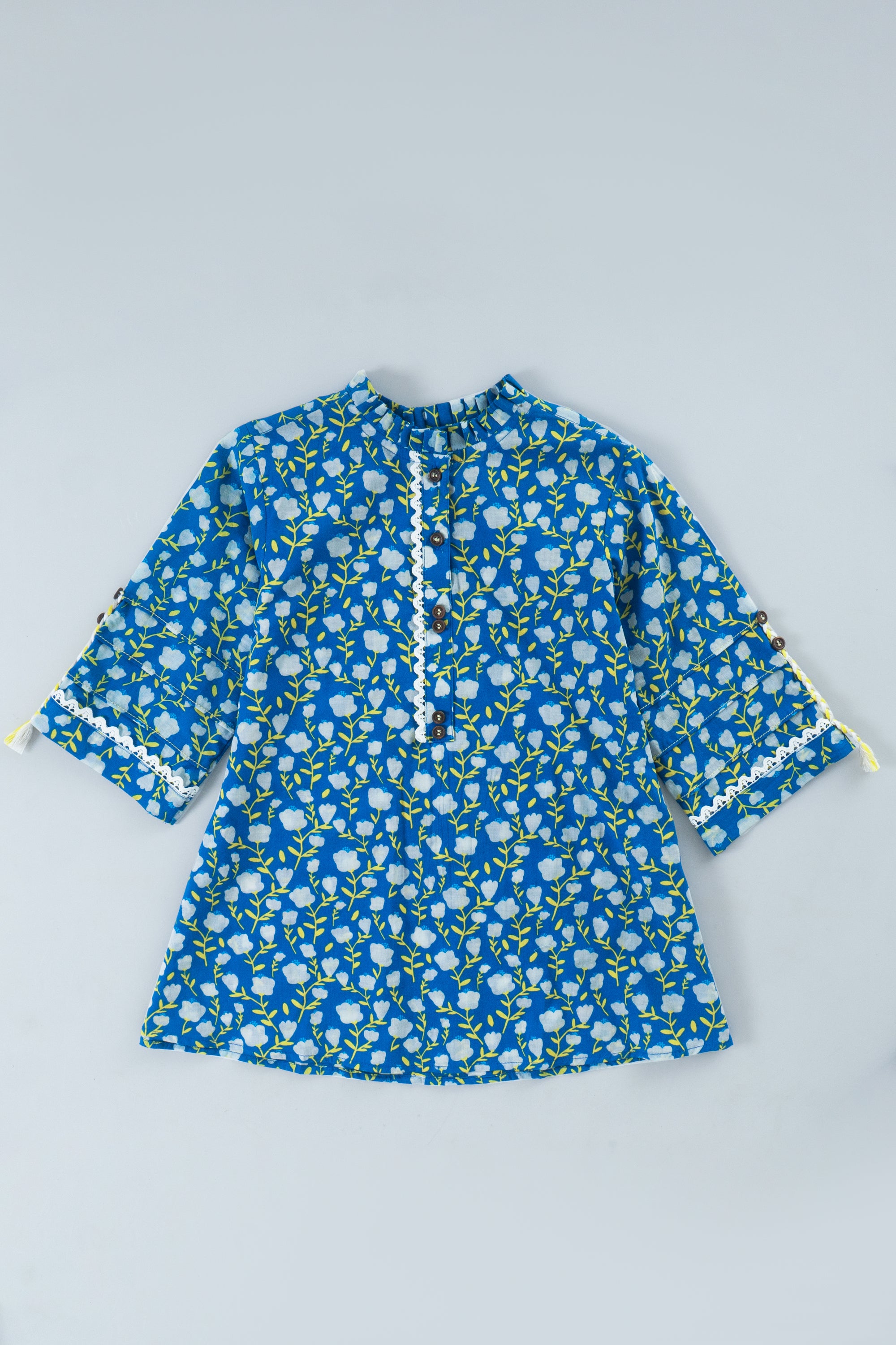 Azure Bloom Printed Co-ord Set