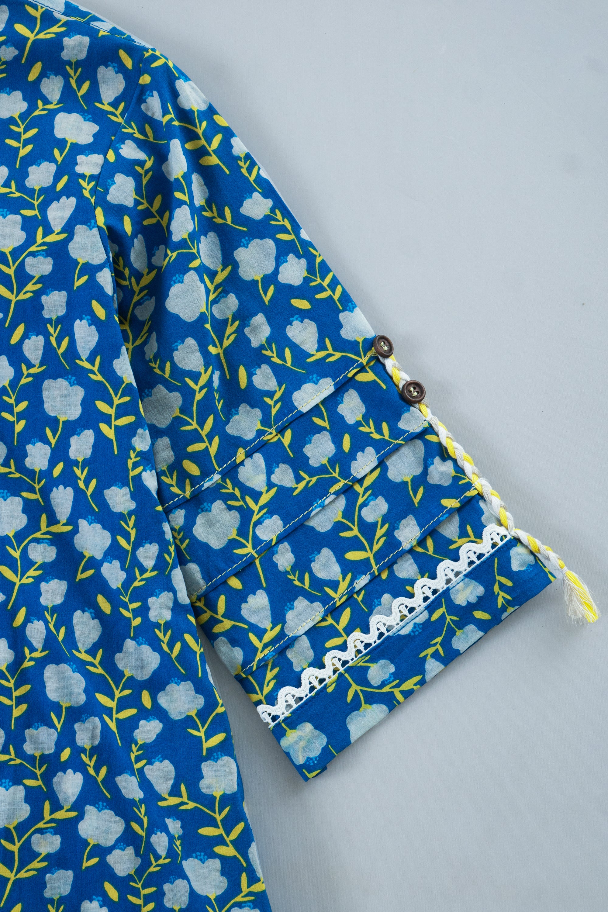 Azure Bloom Printed Co-ord Set