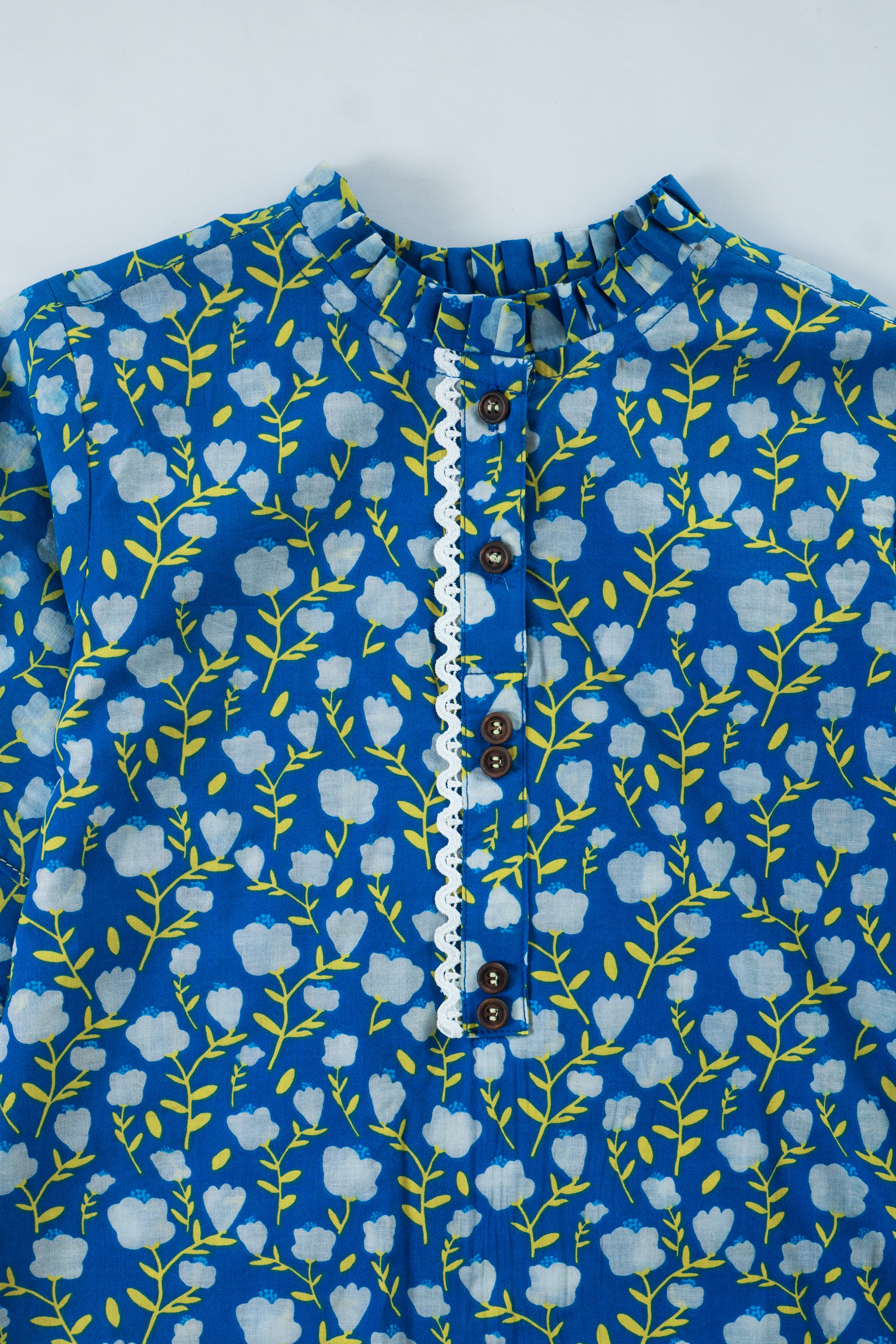 Azure Bloom Printed Co-ord Set