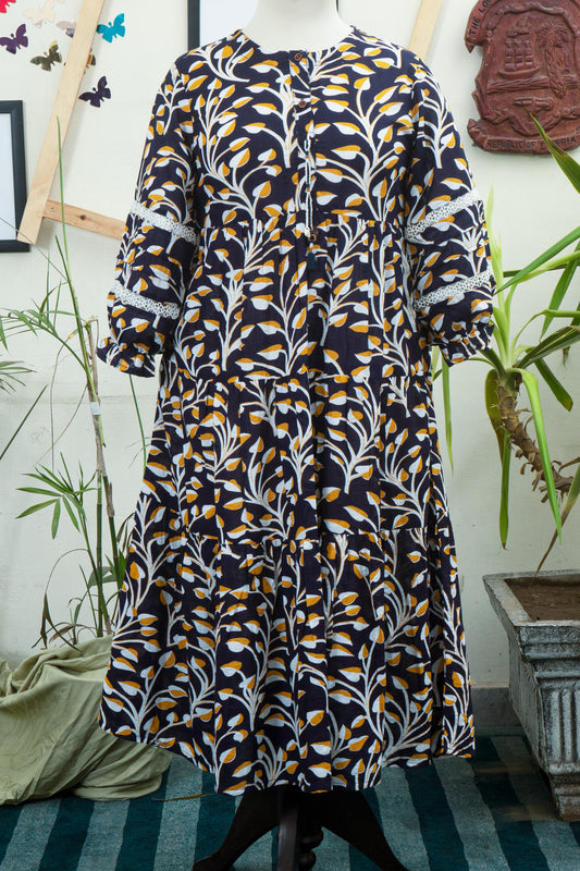 Garden Glow Floral Maxi