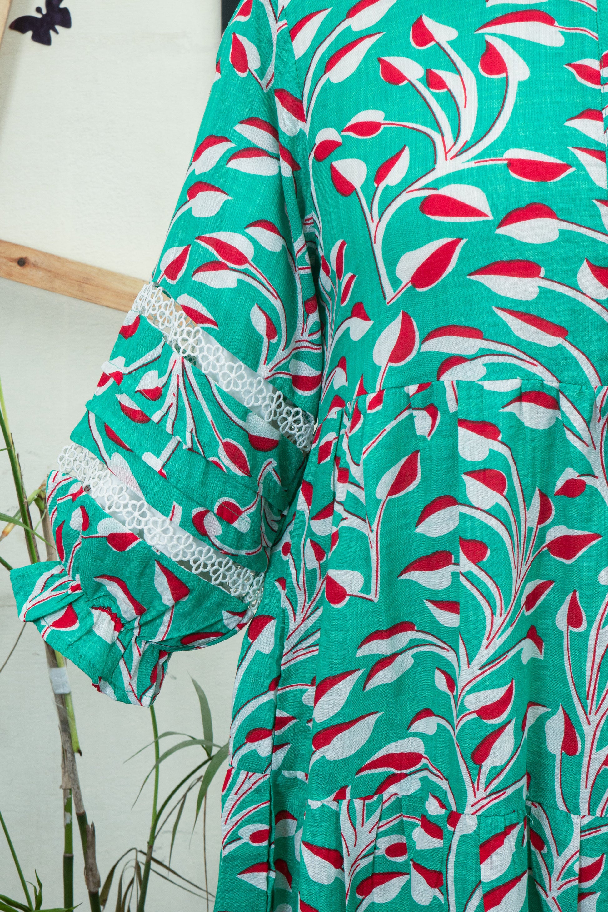 Garden Glow Floral Maxi