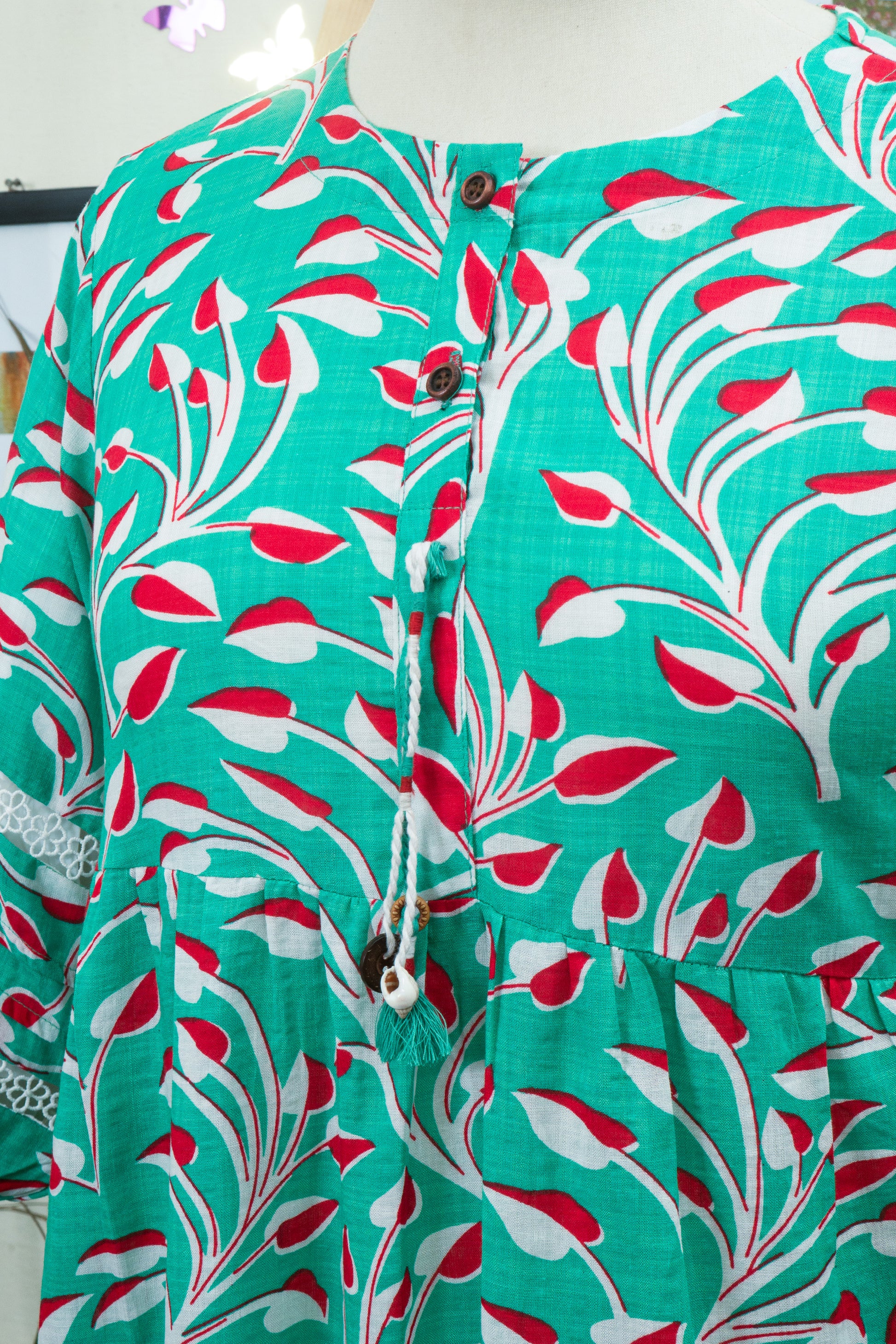 Garden Glow Floral Maxi
